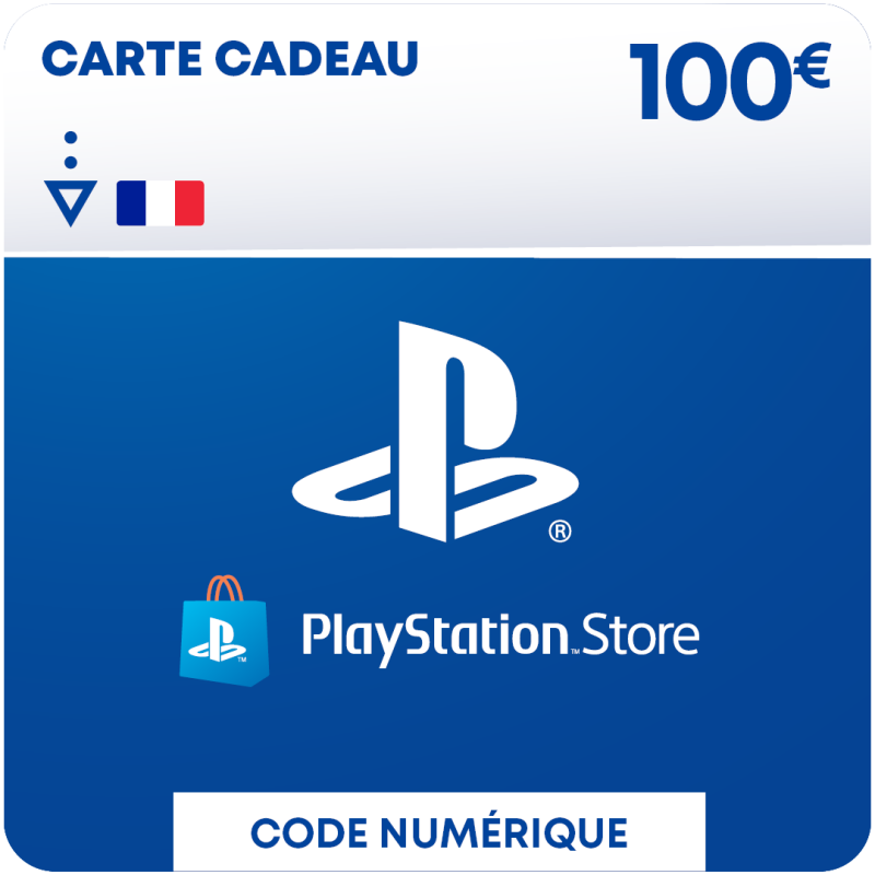 Carte cadeau PlayStation Store 100€