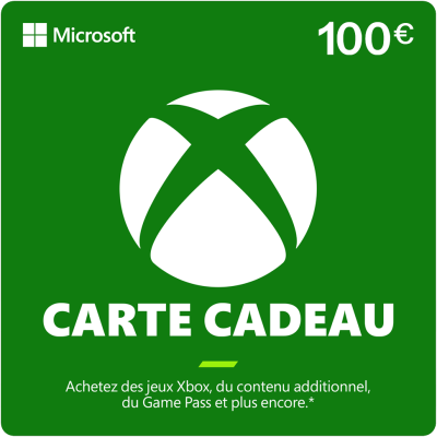 Carte cadeau Xbox 100€